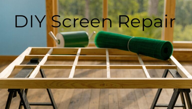 How to Replace Screen Door Mesh: A DIY Guide
