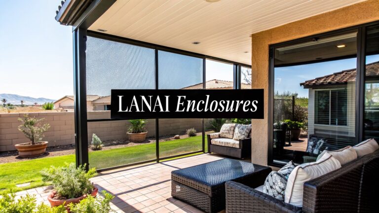 Your Guide to Lanai Screen Enclosures in Phoenix