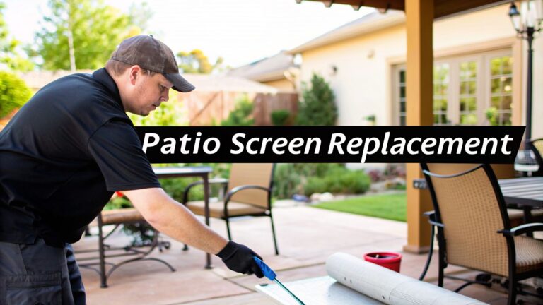 Patio Screen Replacement: When to Replace and How to Choose Pros