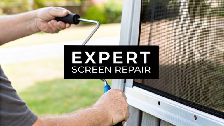 Expert Screen Enclosure Repair Tips & Solutions
