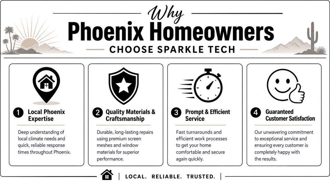Why Phoenix Homeowners Choose Sparkle Tech